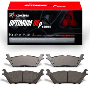 Lincoln Navigator Brake Pads - Rear - R1 Concepts - Optimum OE - `21-`26 Lincoln Navigator Brake Pads - Rear - R1 Concepts - Optimum OE - `21-`26